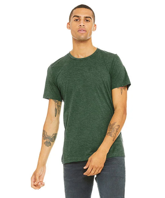 3413 - Bella + Canvas Unisex Triblend Short-Sleeve T-Shirt | Grass Green Triblend